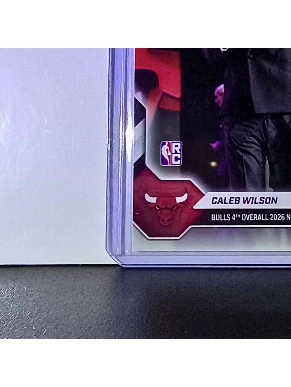Caleb Wilson Rookie 2026-27 Topps NBA Draft Night #CWIL Card Bulls